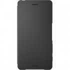 Oficiāls Sony Xperia X Style Cover Flip melns atvērams maciņš SCR52 (maks)