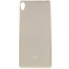 Sony Xperia XA Ultra (F3212, F3216) Mercury zelta cieta silikona (TPU) futrālis