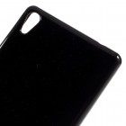 Sony Xperia XA Ultra (F3212, F3216) Mercury melns cieta silikona (TPU) futrālis