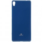 Sony Xperia XA Ultra (F3212, F3216) Mercury tumši zils cieta silikona (TPU) futrālis