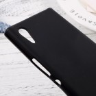 Sony Xperia XA1 cieta silikona (TPU) melns apvalks