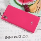 Sony Xperia XA1 Mercury tumši rozs cieta silikona (TPU) apvalks