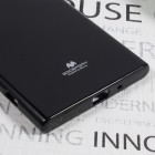 Sony Xperia XZ Premium (XZ Premium Dual) Mercury melns cieta silikona (TPU) apvalks