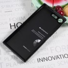 Sony Xperia XZ Premium (XZ Premium Dual) Mercury melns cieta silikona (TPU) apvalks