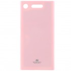 Sony Xperia XZ1 Mercury rozs cieta silikona (TPU) apvalks