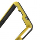 Sony Xperia Z1 compact dzeltens cieta silikona rāmis (sānu apmale, bamperis)