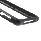 Sony Xperia Z1 compact melns cieta silikona rāmis (sānu apmale, bamperis)