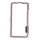 Sony Xperia Z1 compact rozs cieta silikona rāmis (sānu apmale, bamperis) / Piederumi.lv