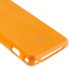 Sony Xperia Z1 Compact Mercury dzeltens cieta silikona (TPU) futrālis