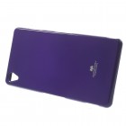 Sony Xperia Z3 Mercury violeta cieta silikona (TPU) futrālis