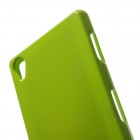 Sony Xperia Z3 Mercury zaļš cieta silikona (TPU) futrālis