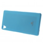 Sony Xperia Z3 Mercury gaiši zils cieta silikona (TPU) futrālis