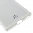 Sony Xperia Z3+ Pluss Mercury balts cieta silikona (TPU) apvalks 