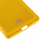 Sony Xperia Z3+ Pluss Mercury dzeltens cieta silikona (TPU) apvalks