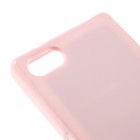Sony Xperia Z5 Compact Mercury gaiši rozs cieta silikona (TPU) futrālis