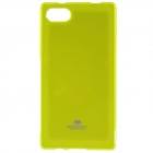 Sony Xperia Z5 Compact Mercury zaļš cieta silikona (TPU) futrālis