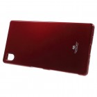 Sony Xperia Z5 Premium Mercury sarkans cieta silikona (TPU) apvalks