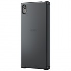 Oficiāls Sony Xperia Z5 Premium Style Cover Window melns atvērams maciņš SCR46