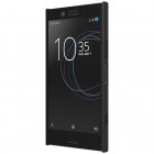 Sony Xperia XZ1 Compact Nillkin Frosted Shield melns plastmasas futrālis + kompakts turētātājs, kas ļauj telefonu ērti novietot uz galda