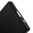 Sony Xperia Z5 Compact melns cieta silikona futrālis