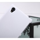 Xperia Z1 Nillkin Frosted Shield balts plastmasas futrālis + ekrāna aizsargplēve