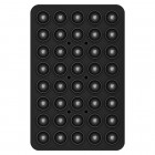 "Suction Pad" universāls silikona piesūcekņa paklājiņš (turētājs) - melns