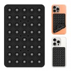 "Suction Pad" universāls silikona piesūcekņa paklājiņš (turētājs) - melns