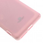 Sony Xperia XA Mercury gaiši rozs cieta silikona (TPU) apvalks