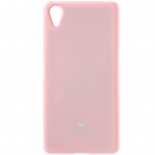 Mercury šviesiai rožinis Sony Xperia X Performance kieto silikono tpu dėklas - nugarėlė