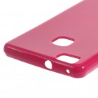 Huawei P9 lite Mercury tumši rozs cieta silikona (TPU) apvalks