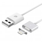 „Wsken“ X-Cable Metal magnētisks lightning USB balts vads 1 m