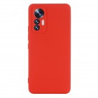 Xiaomi 12 Lite Shell cieta silikona (TPU) apvalks - sarkans