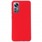 Xiaomi 12 „Shell“ cieta silikona (TPU) sarkans apvalks