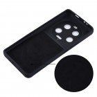 Xiaomi 13 Ultra "Shell" cieta silikona (TPU) apvalks - melns