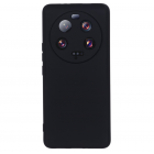 Xiaomi 13 Ultra "Shell" cieta silikona (TPU) apvalks - melns