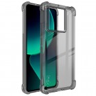 Xiaomi 13T (13T Pro) Imak pastiprinātas aizsardzības cieta silikona (TPU) pelēks vāciņš