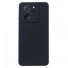 Xiaomi 13T (13T Pro) Shell cieta silikona (TPU) apvalks - melns