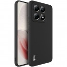 Xiaomi 14T "Imak" cieta silikona (TPU) melns apvalks