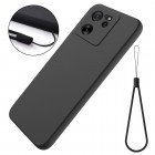 Xiaomi 13T / 13T Pro Shell cieta silikona (TPU) apvalks - melns | vacins.lv