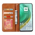 Greznais „Comma“ sērijas ādas atvērams melns Xiaomi Mi 10T (Mi 10T Pro) futrālis