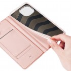 Xiaomi Mi 11 Dux Ducis Skin sērijas rozs ādas atvērams maciņš