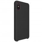 Xiaomi Mi 8 Pro „Rubberized“ melns cieta silikona apvalks