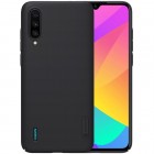 Xiaomi Mi 9 Lite "Nillkin" Frosted Shield melns vāciņš, apvalks