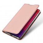 Xiaomi Mi 9T (Mi 9T Pro) „Dux Ducis“ Skin sērijas rozs ādas atvērams maciņš