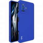 Xiaomi Poco F4 GT Imak cieta silikona (TPU) zils vāciņš