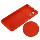 Xiaomi Poco M4 Pro 4G Shell cieta silikona (TPU) sarkans apvalks