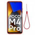 Xiaomi Poco M4 Pro 4G Shell cieta silikona (TPU) sarkans apvalks