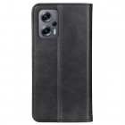 Xiaomi Poco X4 GT (Redmi Note 11T Pro, Redmi Note 11T Pro+) „Split“ sērijas melns atvērams maciņš, maks