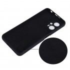 Xiaomi Poco X4 GT (Redmi Note 11T Pro, Redmi Note 11T Pro+) „Shell“ cieta silikona (TPU) melns apvalks