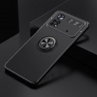 Xiaomi Poco X4 Pro „Ring“ Kickstand (TPU) melns apvalks